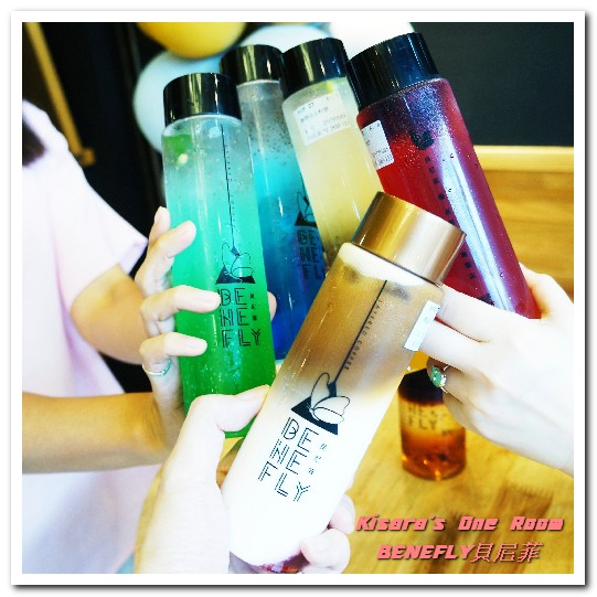 Benefly貝尼菲Coffee:士林夜市冷飲.令人無法不拿出手機打卡的美麗漸層飲──BENEFLY貝尼菲
