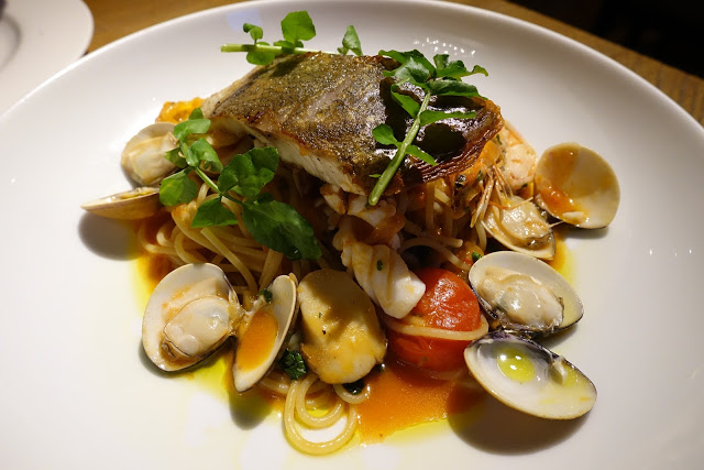 [食記] 新竹 波諾義大利料理 Buono Bella Italian Restaurant。西西里漁夫海鮮茄汁義大利麵、夏威夷披薩! 令人驚豔的義大利料理!