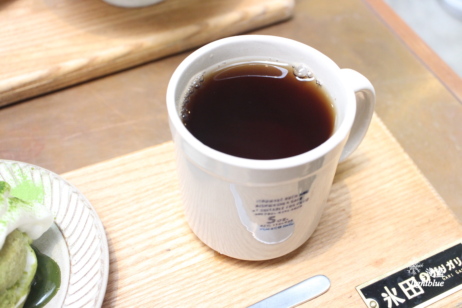 台中美食：淺藍 × 冰田ガリガリ～有小山園抹茶冰和抹茶司康的抹茶控愛店