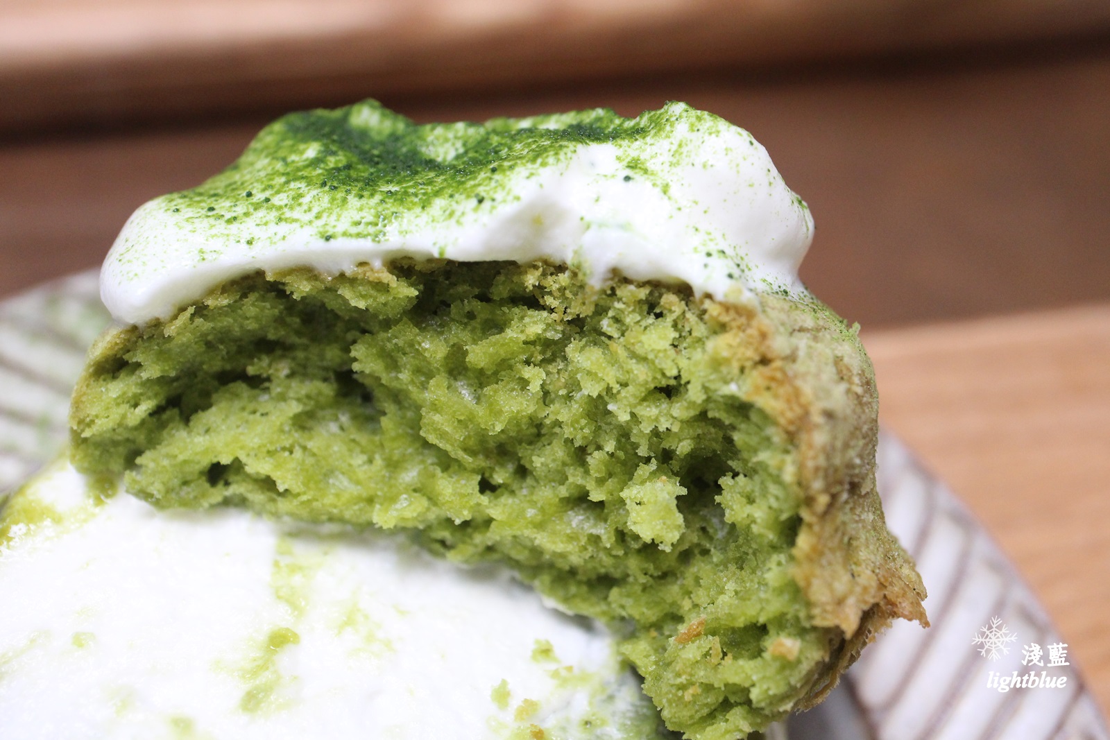 台中美食：淺藍 × 冰田ガリガリ～有小山園抹茶冰和抹茶司康的抹茶控愛店