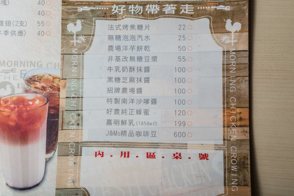 高雄美食 - 早安公雞農場晨食