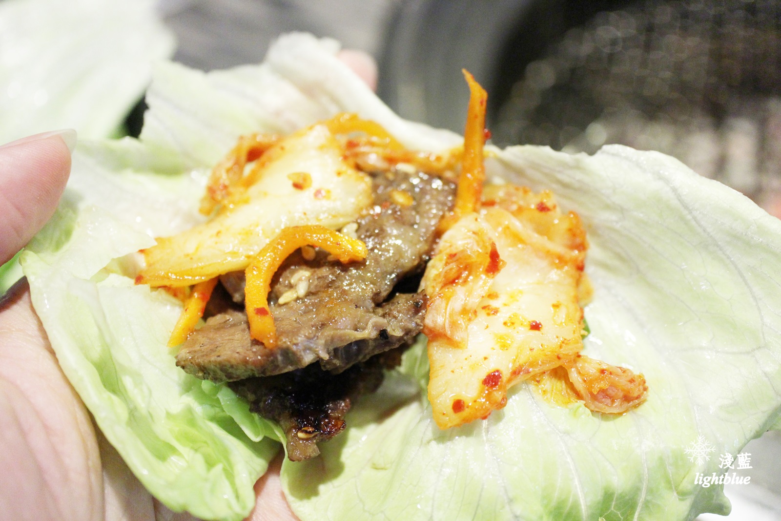 [ 市府站美食 ] 淺藍 × 好客燒烤台北市府店～下班後來去點餐式海鮮燒烤及沙拉吧吃到飽，還有啤酒／調酒無限暢飲