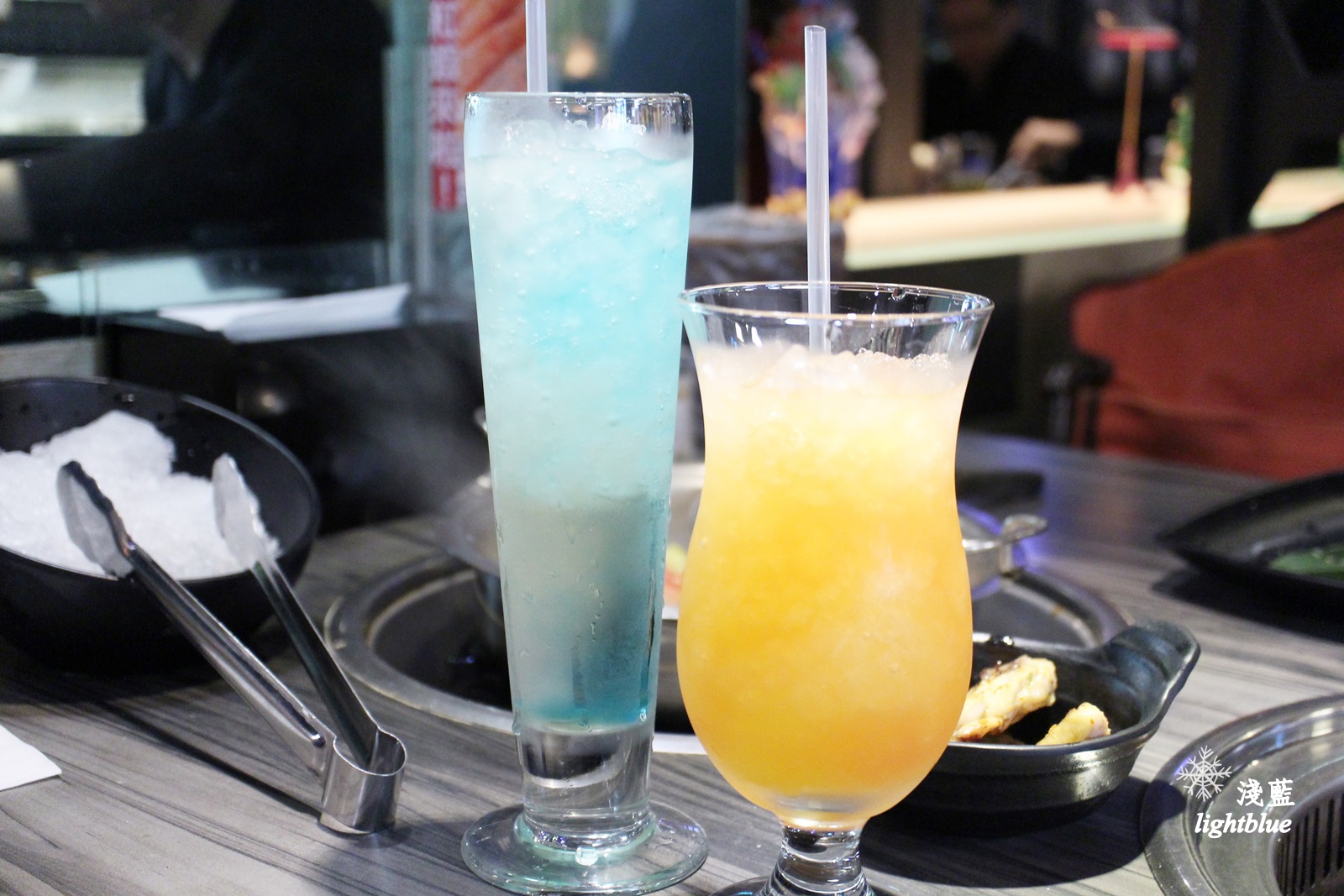 [ 市府站美食 ] 淺藍 × 好客燒烤台北市府店～下班後來去點餐式海鮮燒烤及沙拉吧吃到飽，還有啤酒／調酒無限暢飲