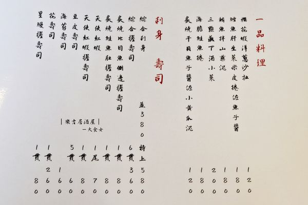 東區美食-樂吉居酒屋 東區美食-樂吉居酒屋