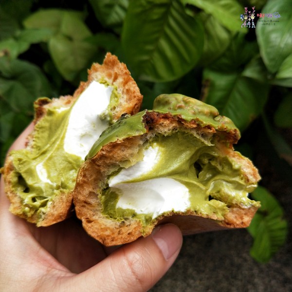 便利商店,抹茶,冰淇淋,抹茶泡芙,開箱,抹茶牛奶