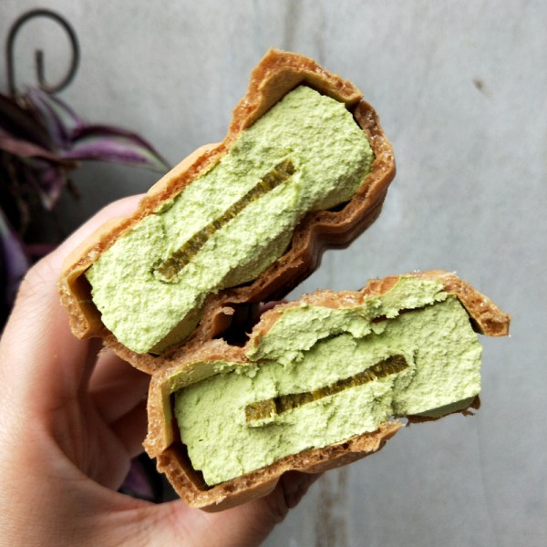 便利商店,抹茶,冰淇淋,抹茶泡芙,開箱,抹茶牛奶