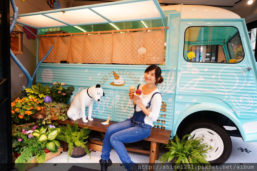 瑞芳九份美食 Lick Lick ice cream 利克商號.夢幻冰淇淋專車等你來打卡