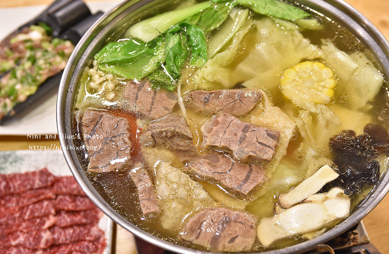 台中溫體牛涮涮鍋牛肉燥飯20