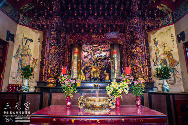 八德三元宮【桃園景點】|桃園八德廟宇歷史建築，乾隆38年創建；八德地方宗教信仰中心、主祀三官大帝。