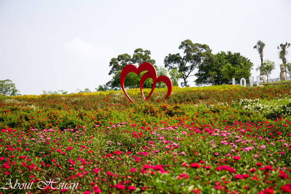 大溪花海農場:摩艾巨石像-大溪花海農場親子遊推薦