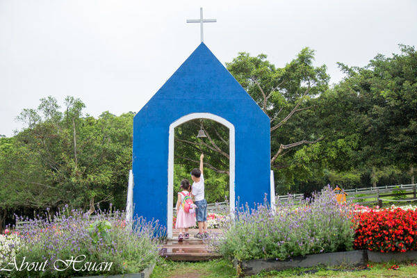 大溪花海農場:摩艾巨石像-大溪花海農場親子遊推薦