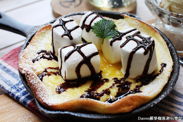 『桃園下午茶推薦』未秧咖啡★必點好吃的荷蘭鬆餅隱藏在桃園中正路尾的咖啡店/桃園中正藝文特區商圈美食