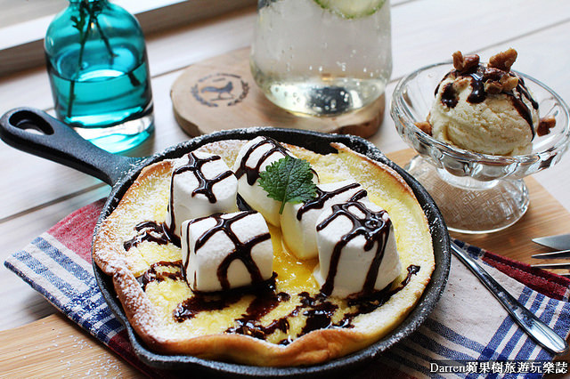 『桃園下午茶推薦』未秧咖啡★必點好吃的荷蘭鬆餅隱藏在桃園中正路尾的咖啡店/桃園中正藝文特區商圈美食