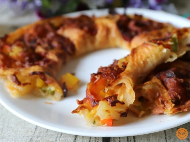 團購美食｜台灣小吃｜蔥抓餅創意料理：派脆刻-橄欖油塔香厚抓餅&千層青蔥厚抓餅