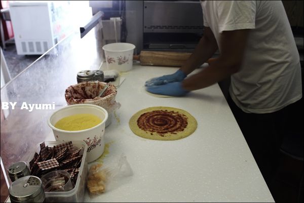 林太太手工石烤披薩：[食記]蘆洲好吃又養生的林太太手工石烤披薩&美式、韓式炸雞，特別推薦手工泡泡冰！！！