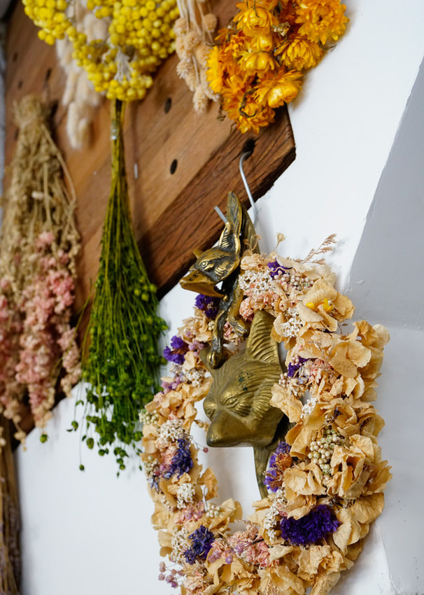 [台南]Meller墨樂咖啡-安平隱藏版! 時尚乾燥花藝x復古老屋咖啡店 難忘美味手作甜點 台南安平咖啡館推薦 - 美食好芃友