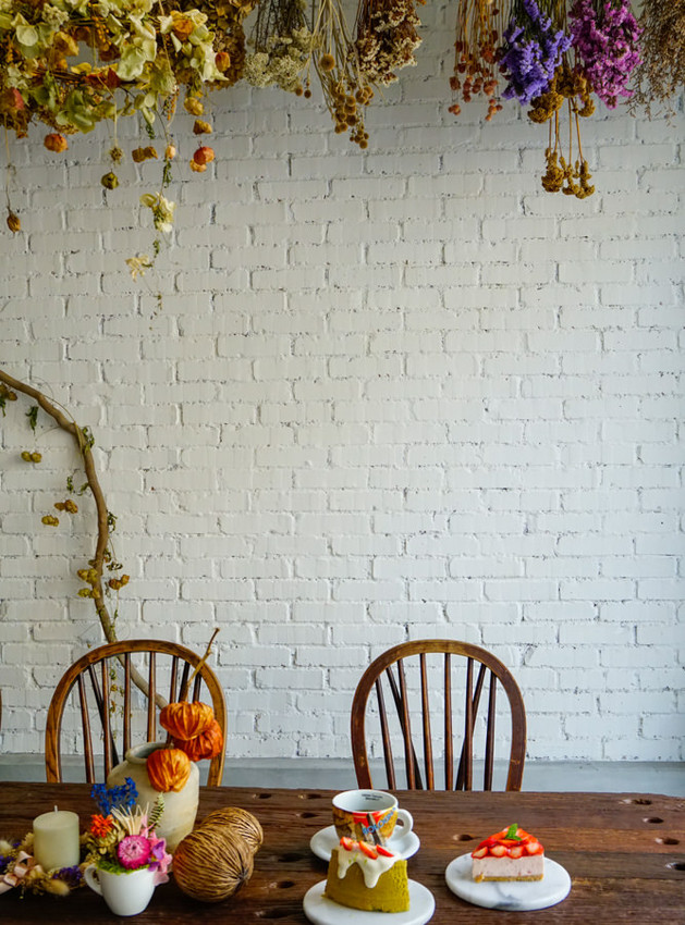 [台南]Meller墨樂咖啡-安平隱藏版! 時尚乾燥花藝x復古老屋咖啡店 難忘美味手作甜點 台南安平咖啡館推薦 - 美食好芃友