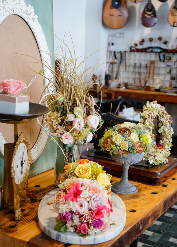 [台南]Meller墨樂咖啡-安平隱藏版! 時尚乾燥花藝x復古老屋咖啡店 難忘美味手作甜點 台南安平咖啡館推薦 - 美食好芃友