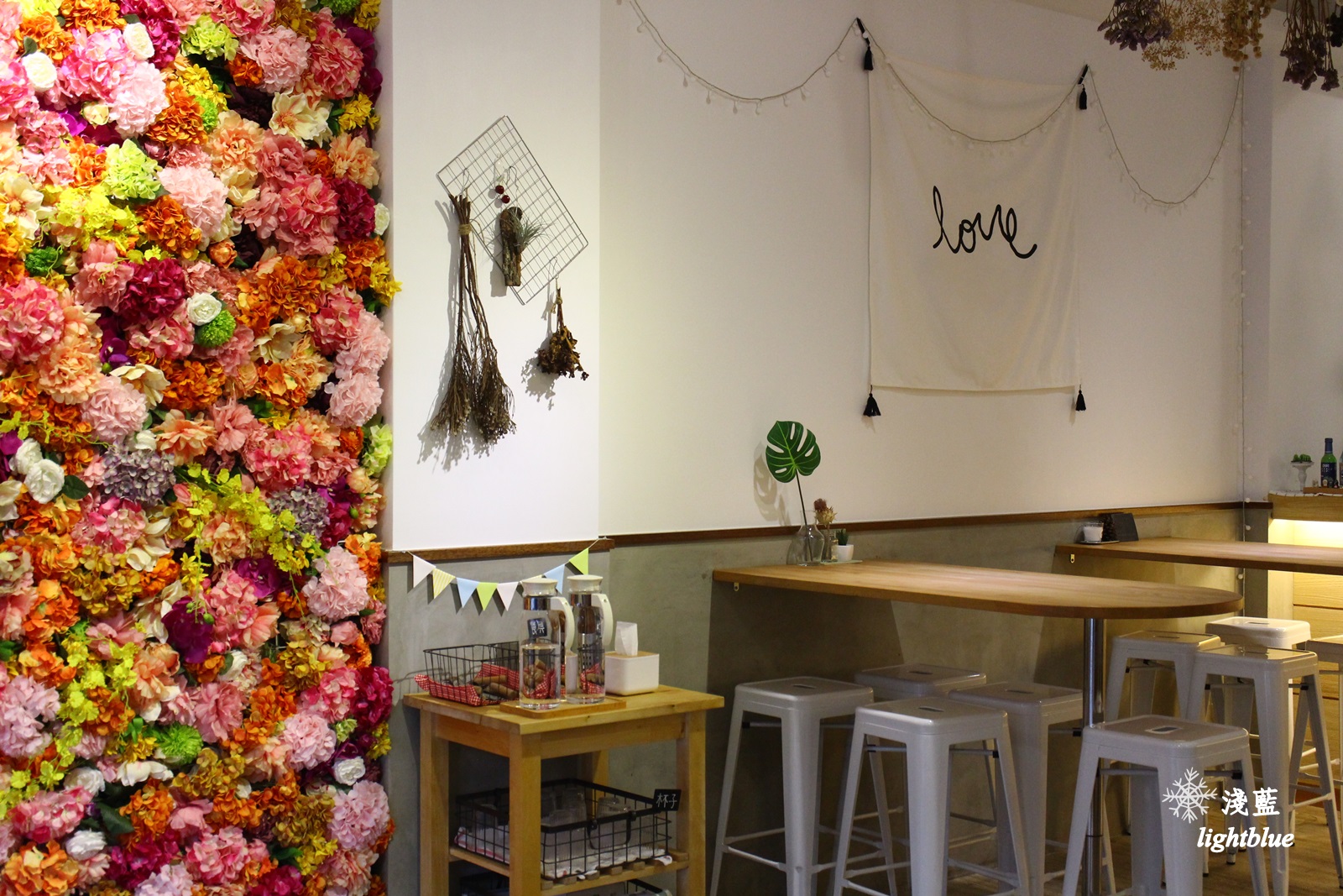 宜蘭羅東美食：淺藍 × 小島日和～熱門打卡花牆，豪華宇治金時抹茶刨冰