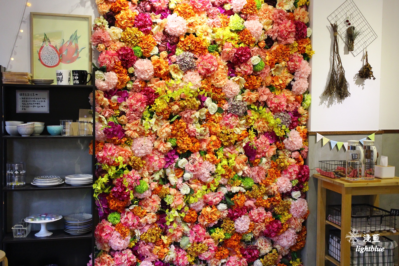 宜蘭羅東美食：淺藍 × 小島日和～熱門打卡花牆，豪華宇治金時抹茶刨冰
