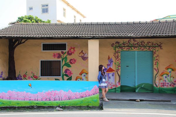 彰化溪湖巨峰葡萄彩繪:【彰化景點】彰化溪湖巨峰葡萄彩繪~充滿幽默風趣和在地風格存在的小小樂趣