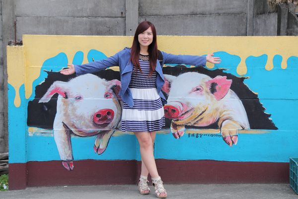 彰化溪湖巨峰葡萄彩繪:【彰化景點】彰化溪湖巨峰葡萄彩繪~充滿幽默風趣和在地風格存在的小小樂趣