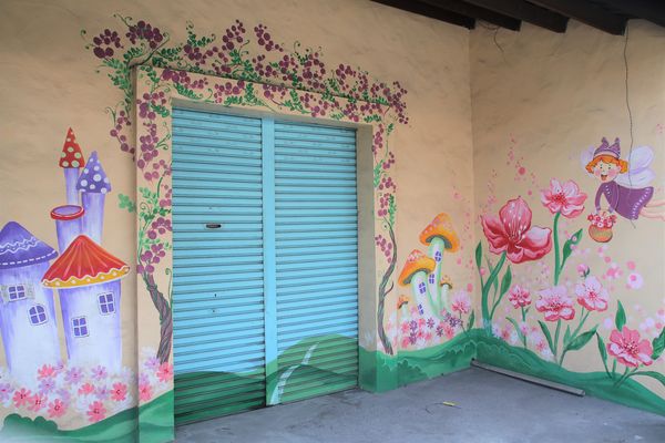 彰化溪湖巨峰葡萄彩繪:【彰化景點】彰化溪湖巨峰葡萄彩繪~充滿幽默風趣和在地風格存在的小小樂趣