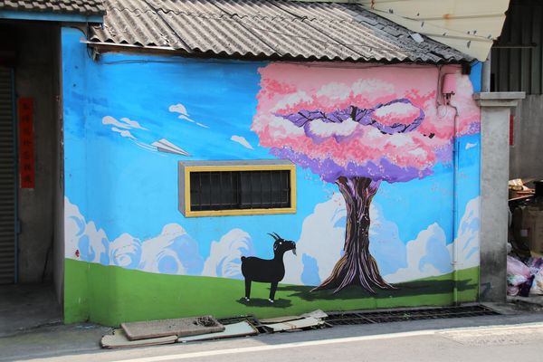 彰化溪湖巨峰葡萄彩繪:【彰化景點】彰化溪湖巨峰葡萄彩繪~充滿幽默風趣和在地風格存在的小小樂趣