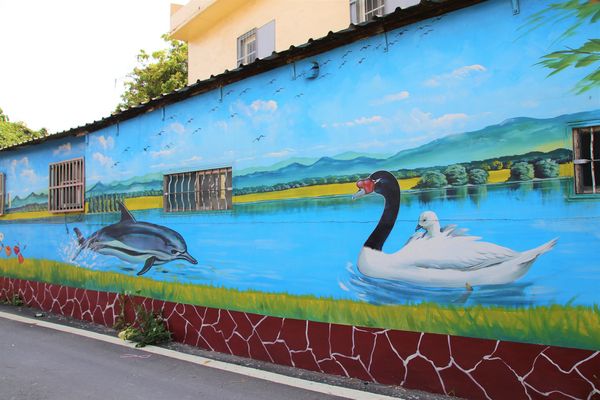 彰化溪湖巨峰葡萄彩繪:【彰化景點】彰化溪湖巨峰葡萄彩繪~充滿幽默風趣和在地風格存在的小小樂趣