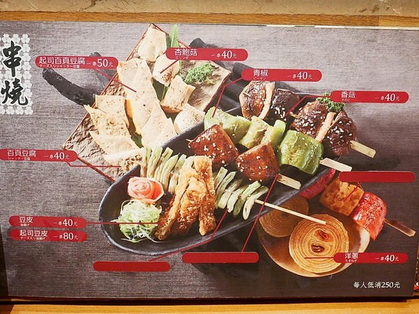 備長乂天日本燒肉定食專門店：備長日本燒肉定食專門店-逢甲特色日式定食  肉片使用備長炭兩段式熟成  串燒必嚐  沒吃太可惜