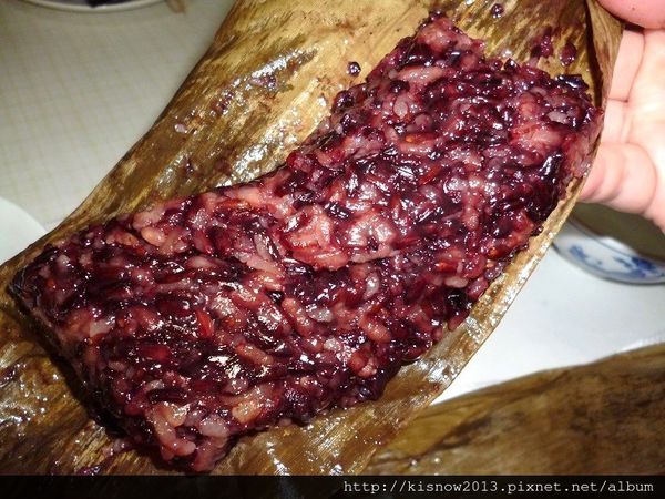 億長御坊18-黑糯米豆沙粽.JPG