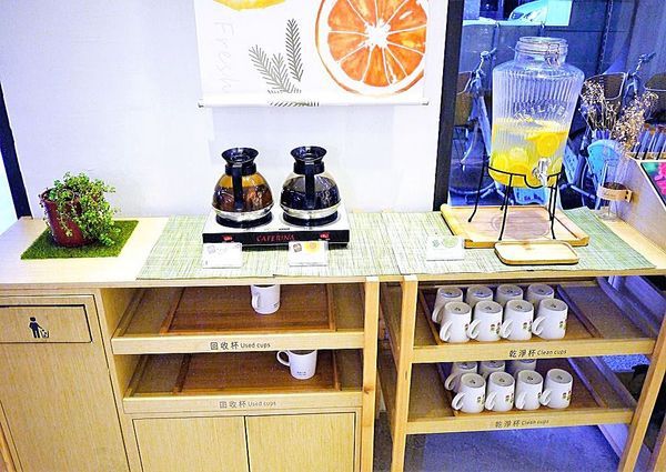 綠宿行旅：| 台中住宿 | 綠宿行旅 整棟建築採天井自然採光．結合環保與文藝氣息的創意旅館，草悟道微旅行