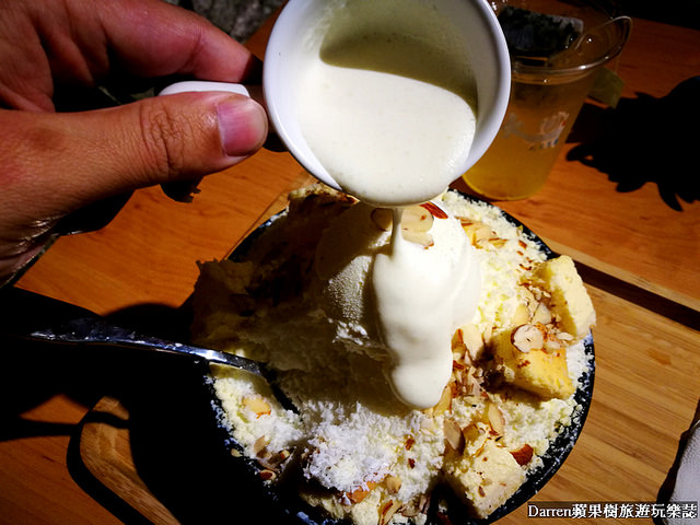 『桃園冰店』三水洞韓國雪冰★桃園新開重現韓劇裡的雪冰店/韓國甜點/麻糬吐司飲品 - Darren蘋果樹旅遊玩樂誌