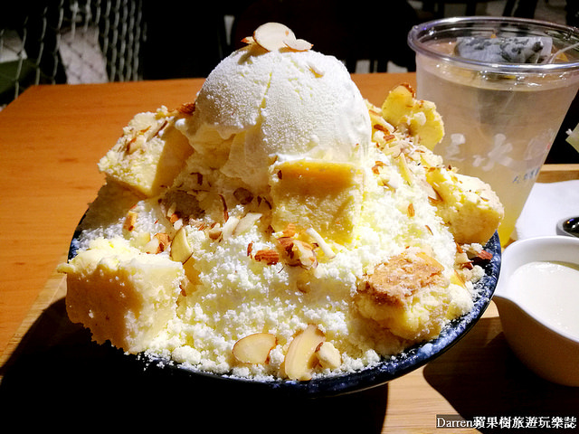 『桃園冰店』三水洞韓國雪冰★桃園新開重現韓劇裡的雪冰店/韓國甜點/麻糬吐司飲品 - Darren蘋果樹旅遊玩樂誌