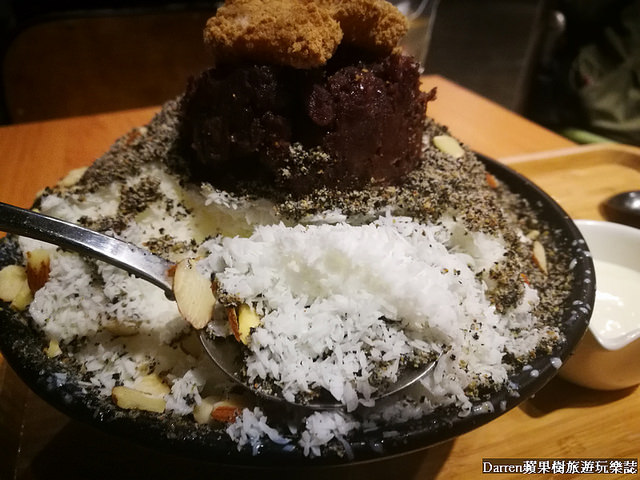 『桃園冰店』三水洞韓國雪冰★桃園新開重現韓劇裡的雪冰店/韓國甜點/麻糬吐司飲品 - Darren蘋果樹旅遊玩樂誌