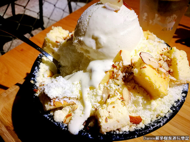 『桃園冰店』三水洞韓國雪冰★桃園新開重現韓劇裡的雪冰店/韓國甜點/麻糬吐司飲品 - Darren蘋果樹旅遊玩樂誌