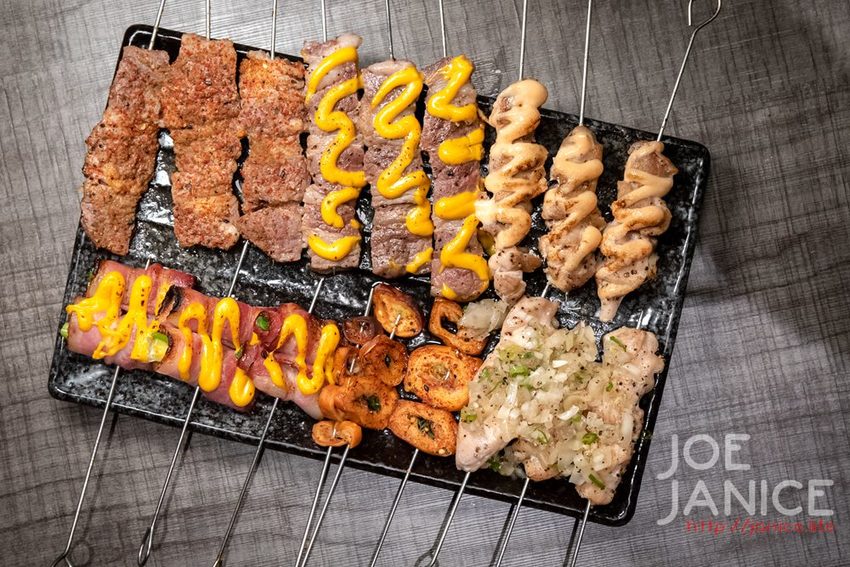 台北吃到飽【串燒殿 西門】西門町日式串燒和居酒屋料理 - 潔妮食旅生活