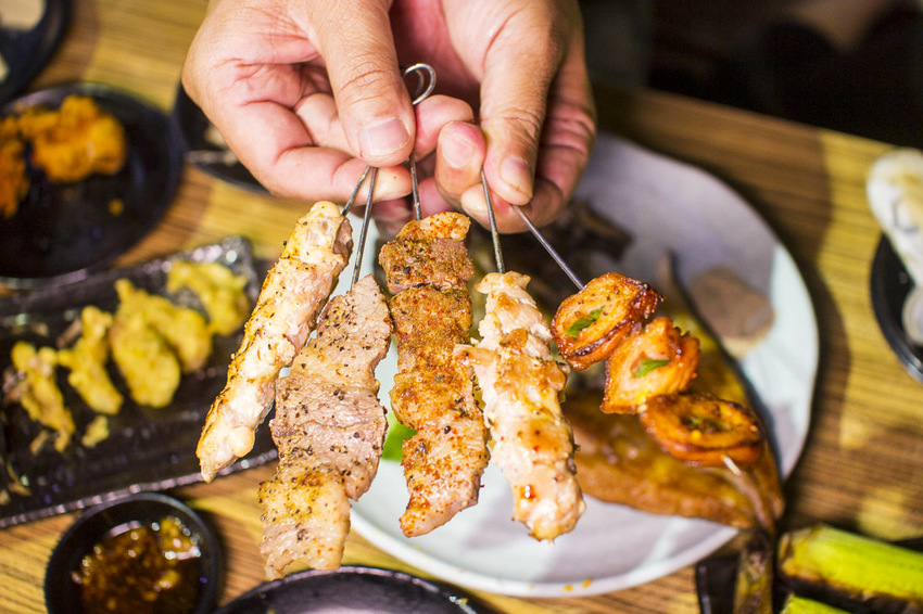【台北美食】東區串燒吃到飽｜東區日式居酒屋｜串燒殿～499元日式串燒吃到飽，好友聚餐、平價美味CP值高
