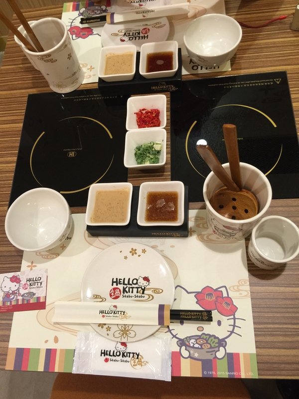 Hello Kitty Shabu Shabu：【台北市忠孝東路4段216巷東區人氣火鍋】Hello Kitty Shabu Shabu和風小火鍋~是Kitty迷的粉絲們絕對一定要來試試!
