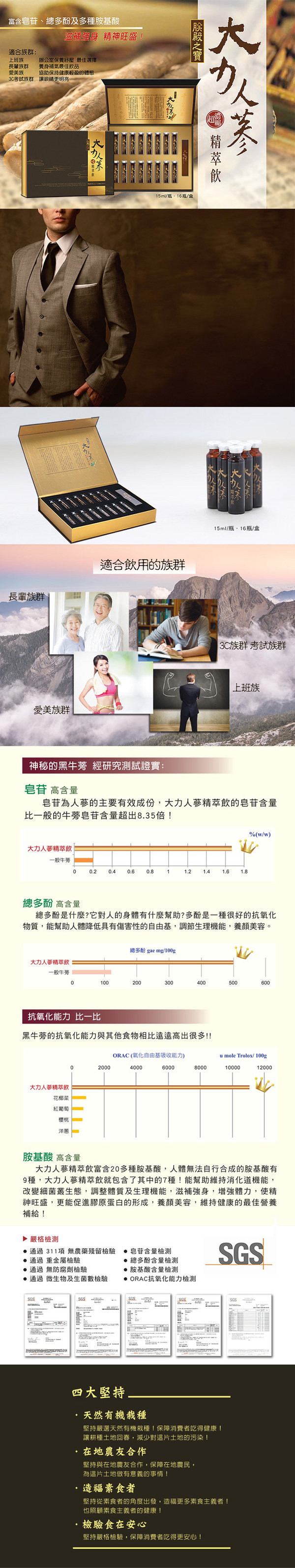 原酵食品朕殿之寶大力人蔘精萃飲禮盒:原酵食品的「朕殿之寶大力人蔘精萃飲」~天然黑牛蒡超濃縮飲~是上班族及考試族群的最愛~給你精力充沛的每一天喔!