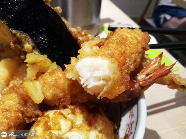 【台北中山】日本橋 浜町天丼專賣店 | 捷運中山站美食 新開幕日式天丼 過癮酥脆炸海鮮 大推解膩醃漬蘿蔔 米飯Q勁十足