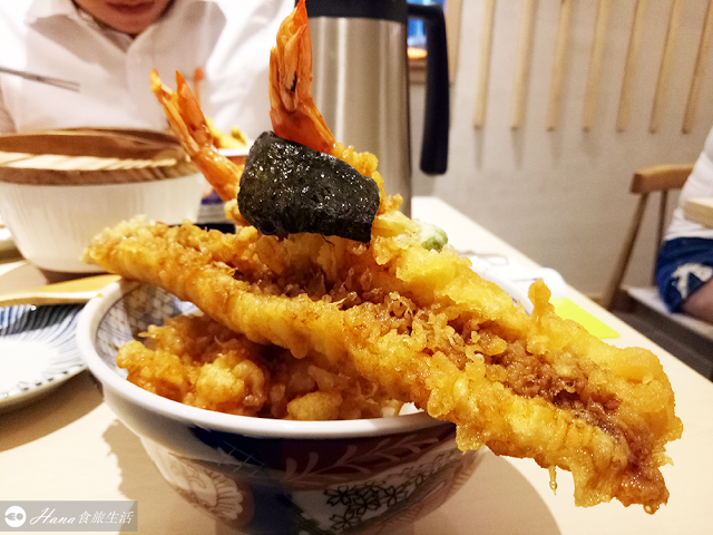 【台北中山】日本橋 浜町天丼專賣店 | 捷運中山站美食 新開幕日式天丼 過癮酥脆炸海鮮 大推解膩醃漬蘿蔔 米飯Q勁十足