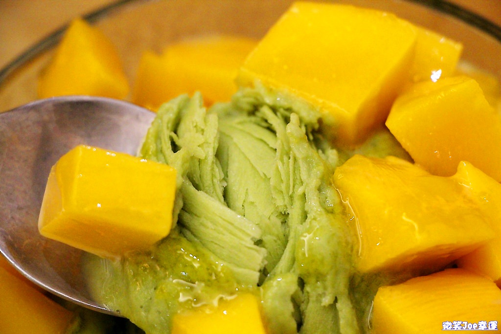 西區|美村路蒝紅綵，芒果抹茶雪花冰吸晴又美味，還有美美的果醬汽泡飲!! - 微笑Joe幸運