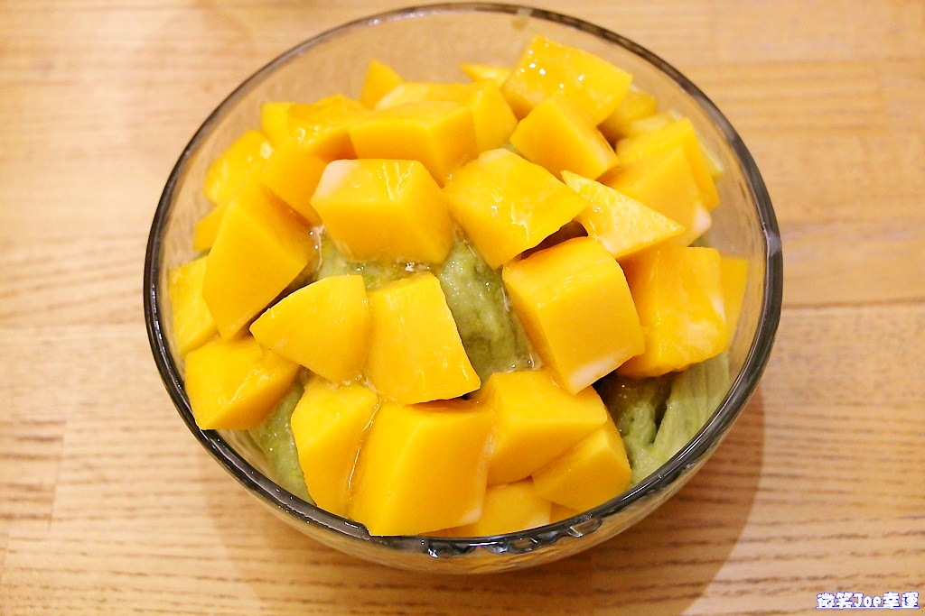 西區|美村路蒝紅綵，芒果抹茶雪花冰吸晴又美味，還有美美的果醬汽泡飲!! - 微笑Joe幸運