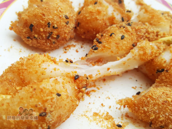 祥記橋頭客家純糖麻糬11-燒麻糬很Q