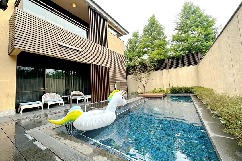 宜蘭員山飯店推薦｜♥宜蘭力麗威斯汀度假酒店♥宜蘭親子飯店推薦,獨棟Villa.專屬泳池.不用出國也能有滿滿渡假