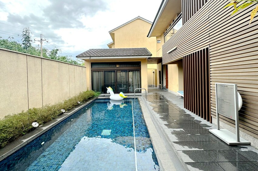 宜蘭員山飯店推薦｜♥宜蘭力麗威斯汀度假酒店♥宜蘭親子飯店推薦,獨棟Villa.專屬泳池.不用出國也能有滿滿渡假