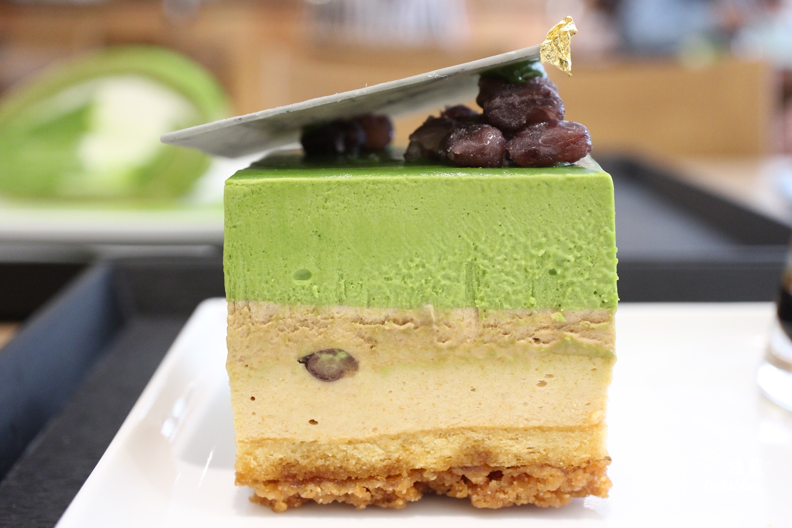 [ 忠孝復興站美食 ] 淺藍 × Matcha one忠孝店～忠孝店限定二年坂抹茶慕斯、抹茶格子鬆餅