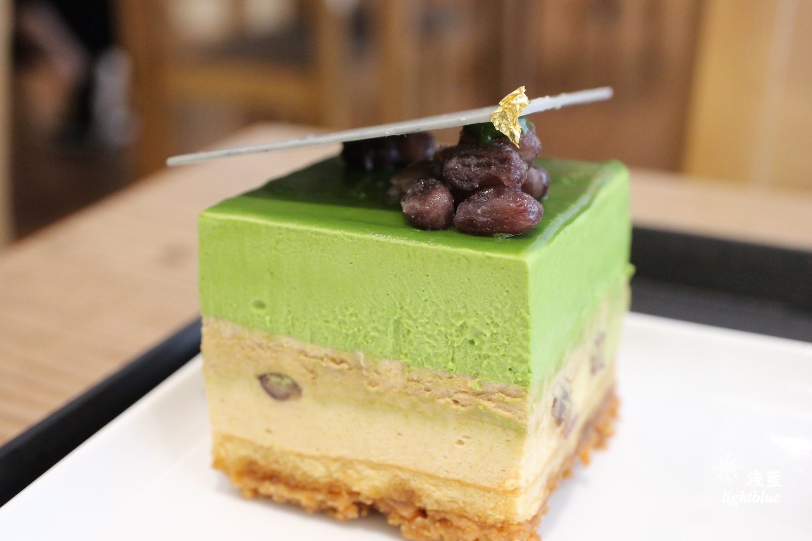 [ 忠孝復興站美食 ] 淺藍 × Matcha one忠孝店～忠孝店限定二年坂抹茶慕斯、抹茶格子鬆餅