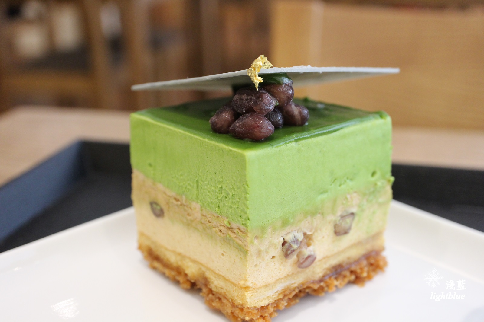 [ 忠孝復興站美食 ] 淺藍 × Matcha one忠孝店～忠孝店限定二年坂抹茶慕斯、抹茶格子鬆餅